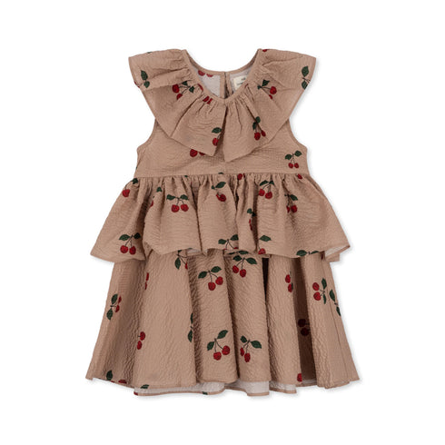 Konges Sloejd / LUNELLA DRESS_MA GRANDE CERISE BLUSH(18M,2y,3y,4y)